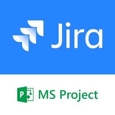 jira vs ms project logos