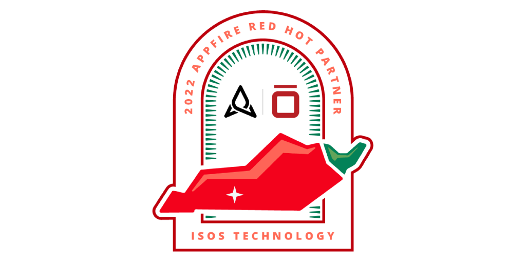 Isos Technology, Named, Appfire, 2021 Red Hot Partner Award Winner