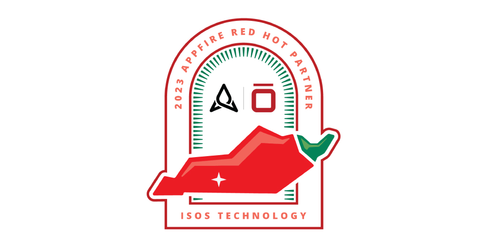 Isos Technology, Named, Appfire, 2023 Red Hot Partner Award Winner