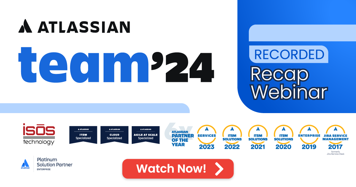 [Upcoming Webinar] Atlassian Team ’24 Recap Webinar: Top Takeaways from the Conference